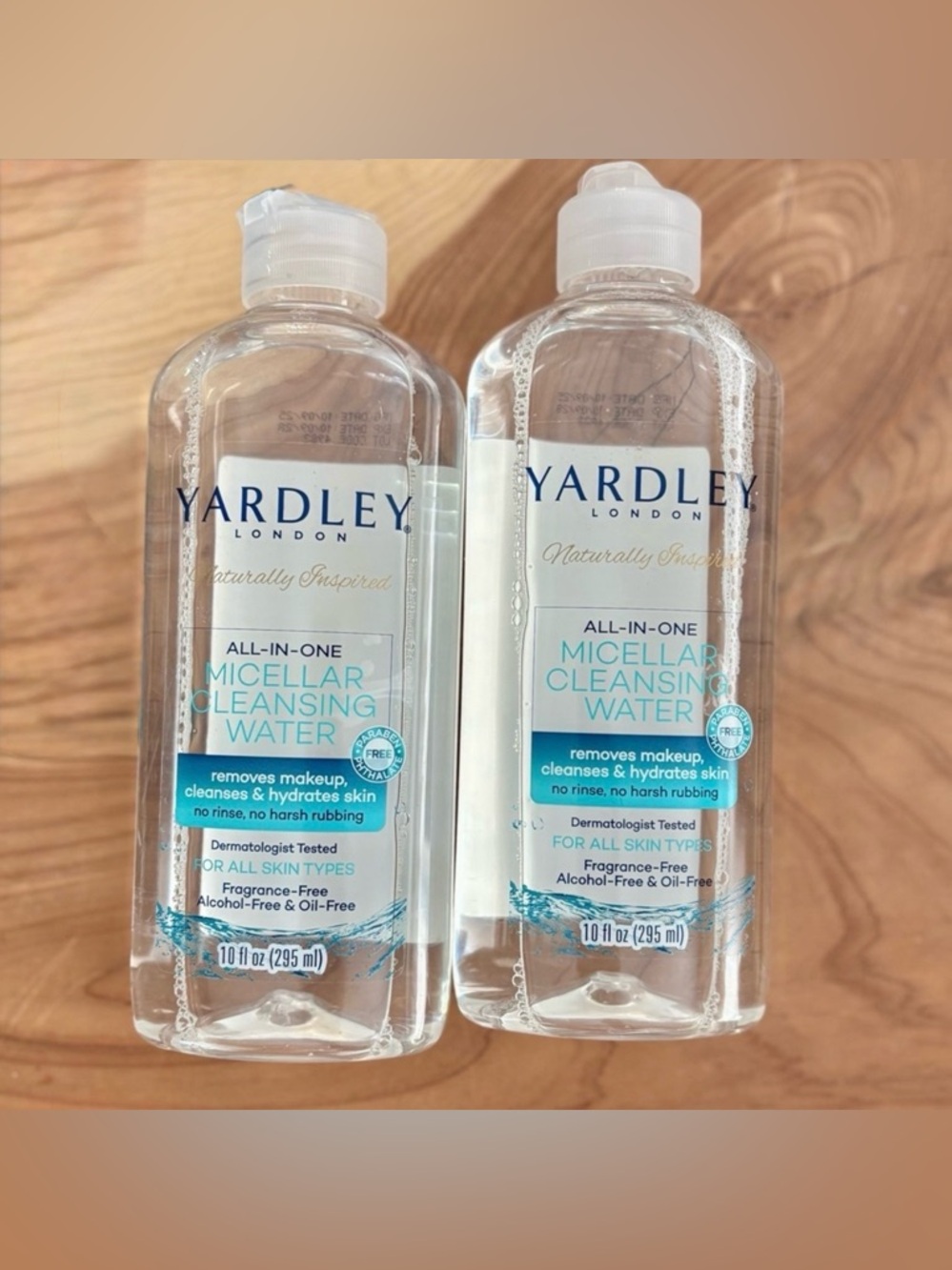 Yardley London All-in-One Micellar Cleansing Water (2 Bottles)